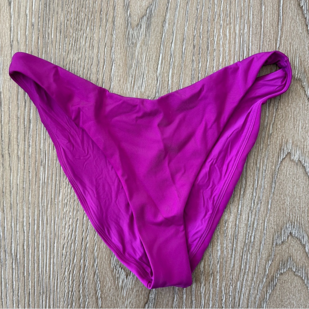 Left On Friday Magenta Bikini Bottom